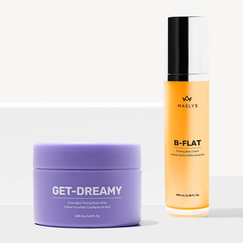 GET FLAT TERED The Skin-Smoothing Duo