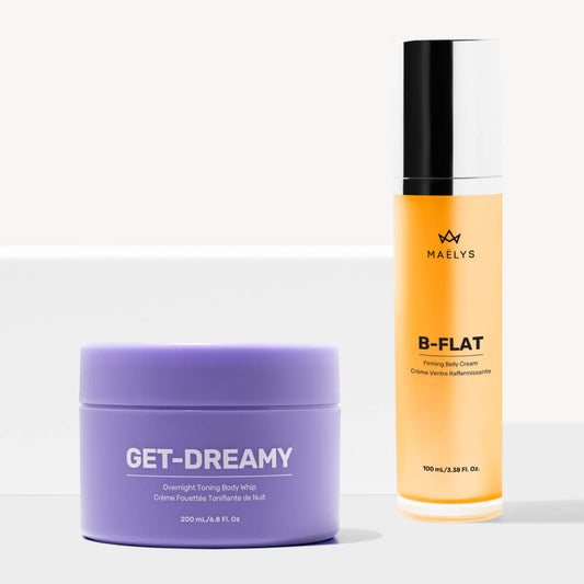 GET FLAT TERED The Skin-Smoothing Duo